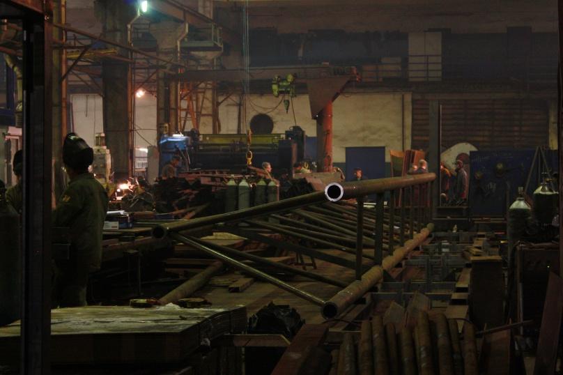 A welded column manufacturing process