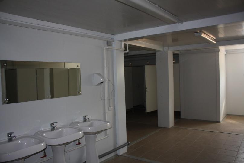 Toilet in the shopping pavilion