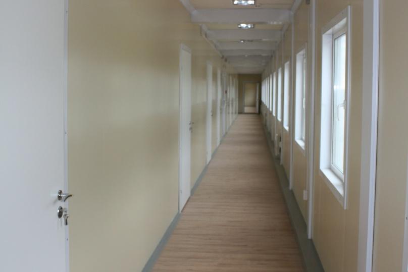 The administration building hall