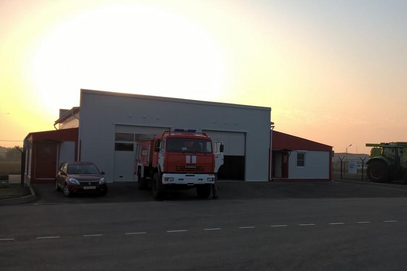 The general view of the firehouse