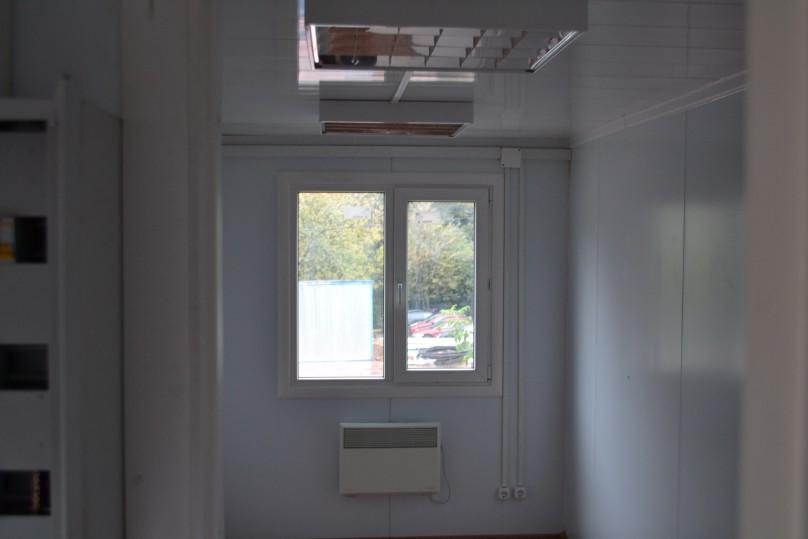 A second floor office