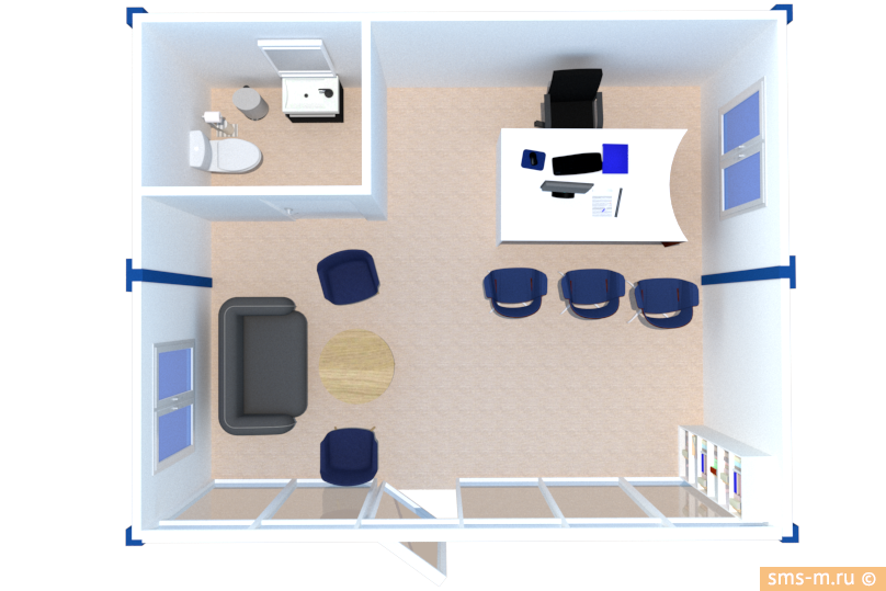 Фото Возможная компоновка здания