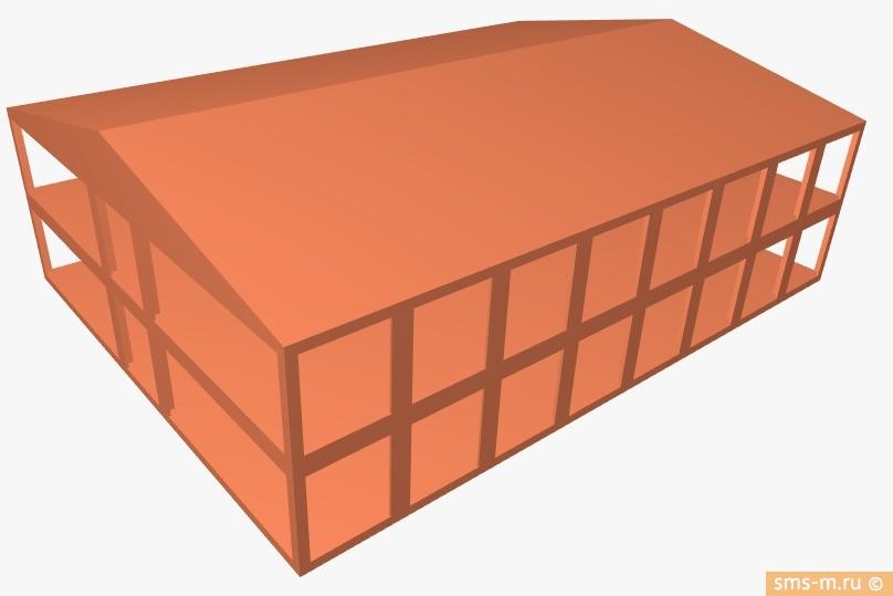 Фото Каркас здания