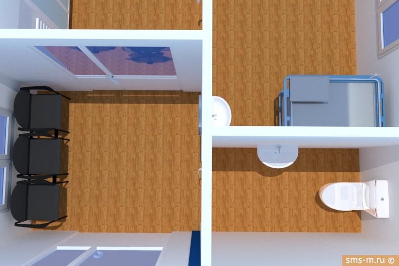 Фото Комната ожидания и туалет