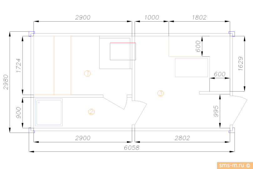 Фото Планировка бани