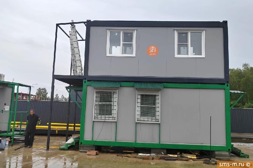 Фото Бытовка над существующей