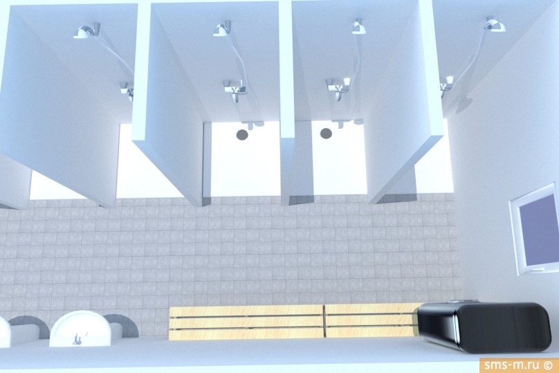 Фото Также установлены 2 умывальника и водонагреватель