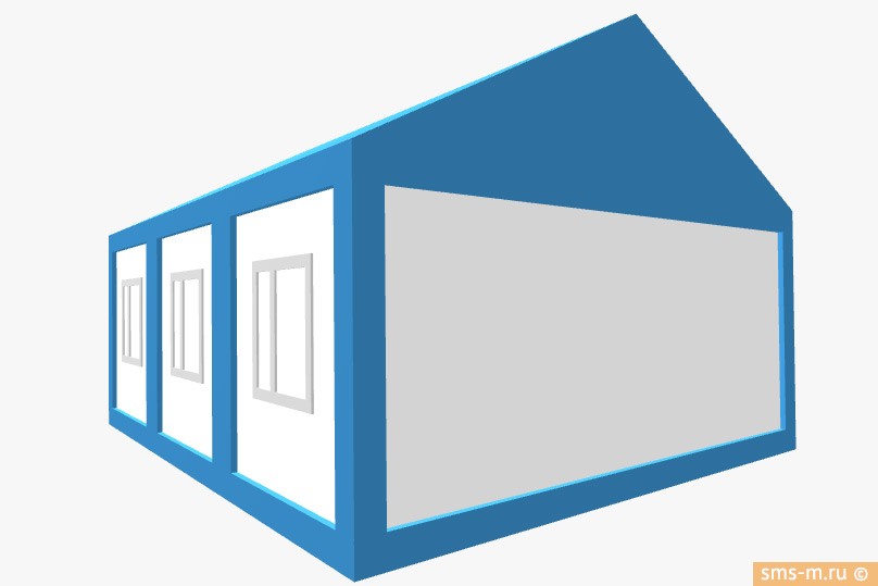 Фото Штаб может быть оснащен общей кровлей