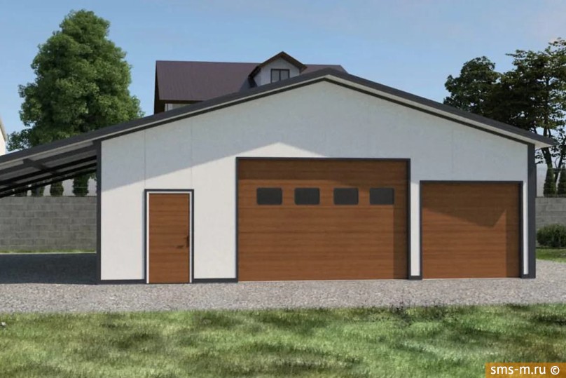 Фото Фасад гаража