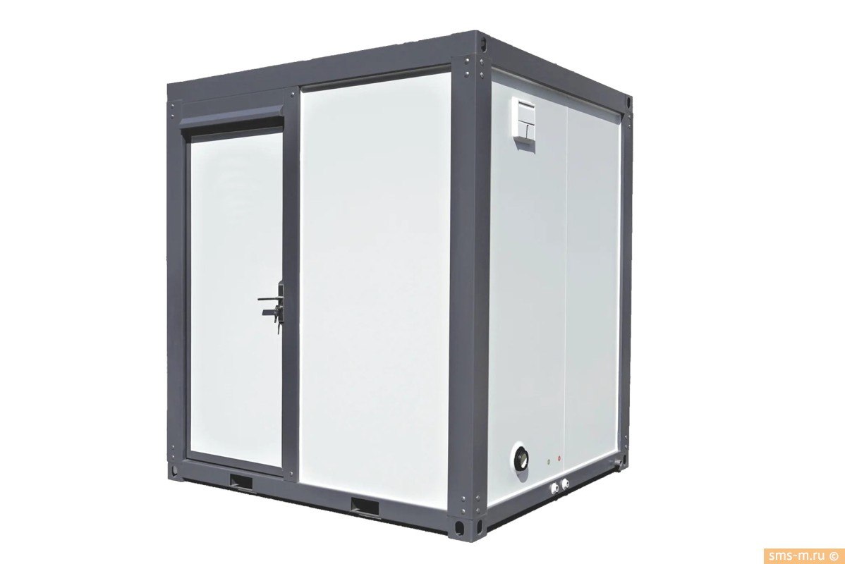 Фото Дверь и места подвода электричества и канализации