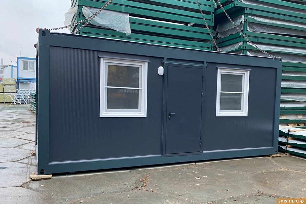 Фото Общий вид прорабской бытовки