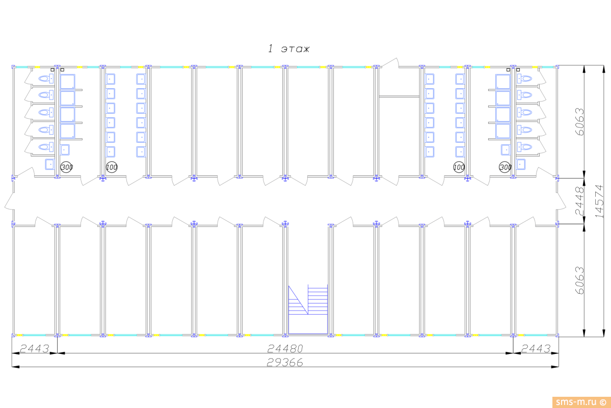 Фото Общежитие - первый этаж