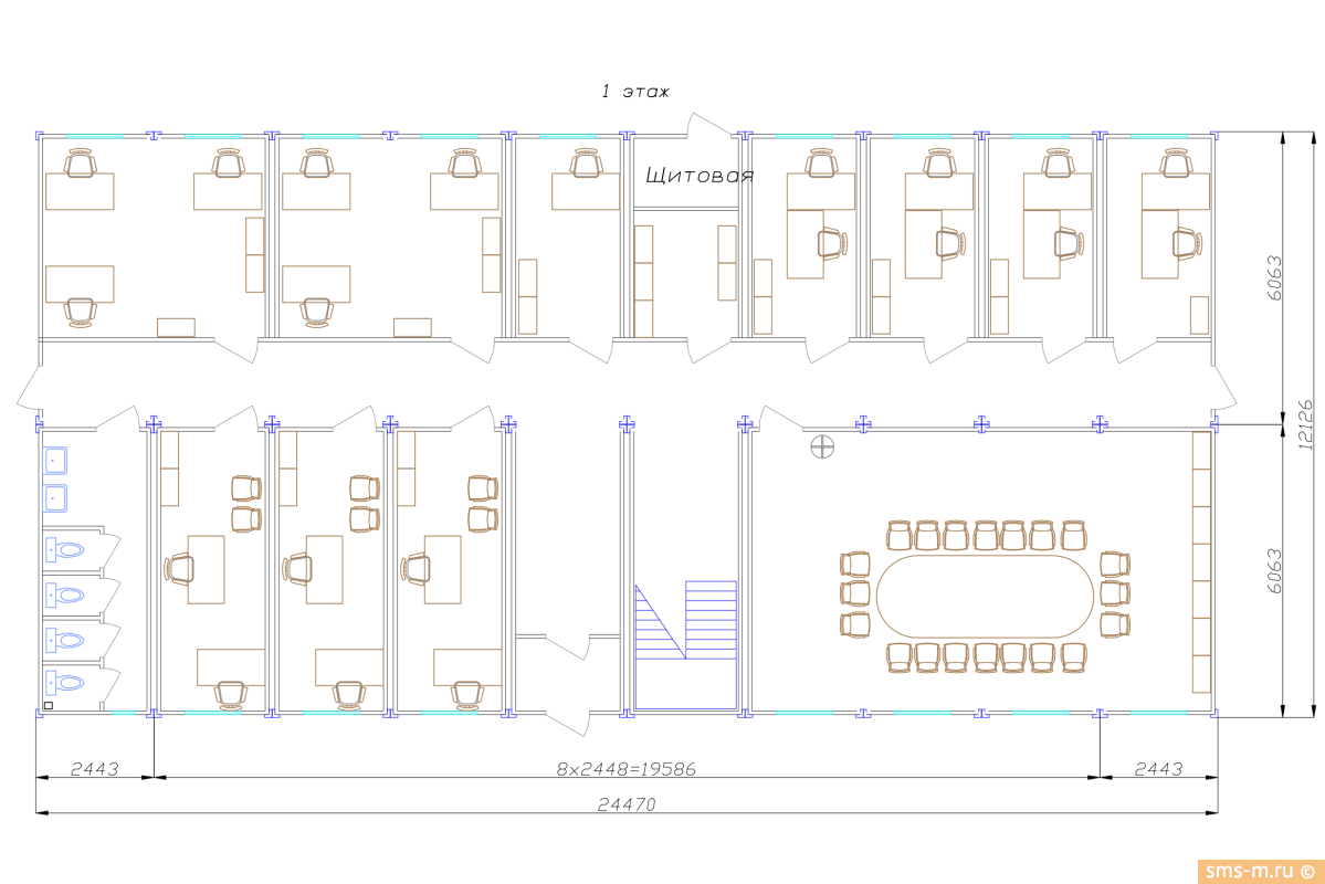 Фото Административное здание - первый этаж