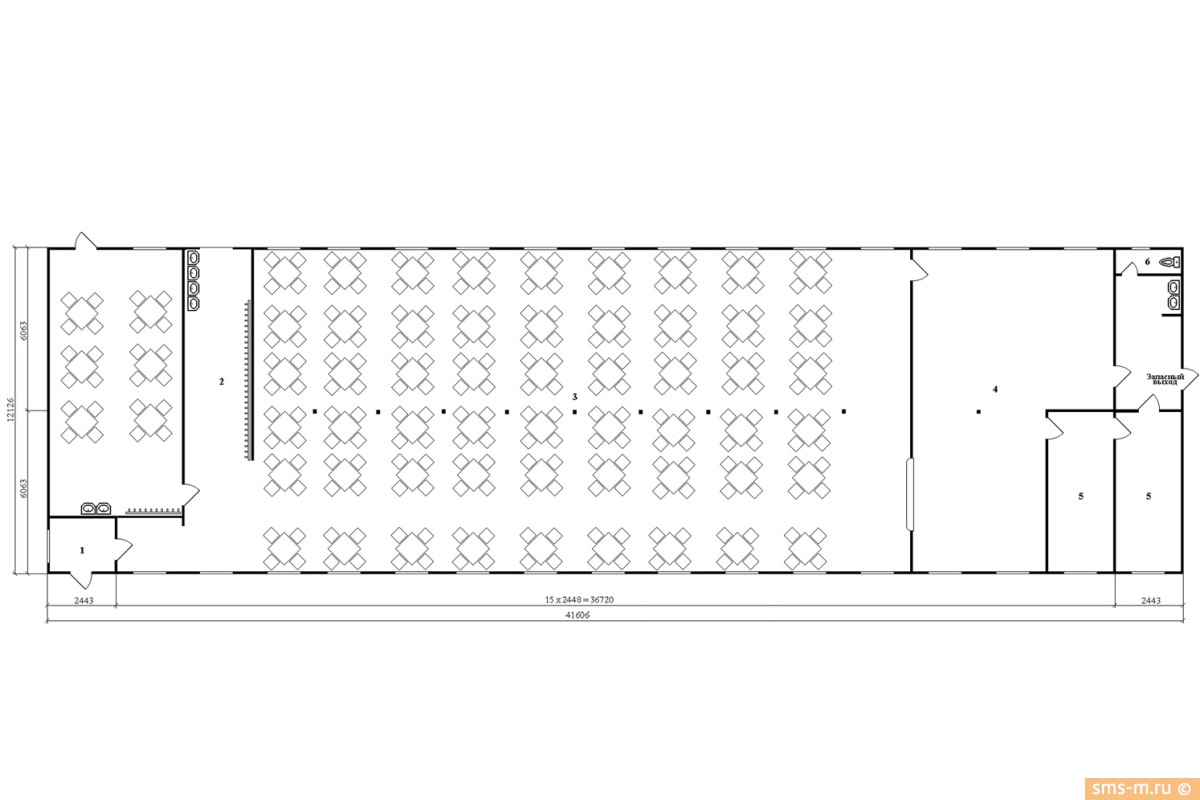 Фото Столовая - планировка