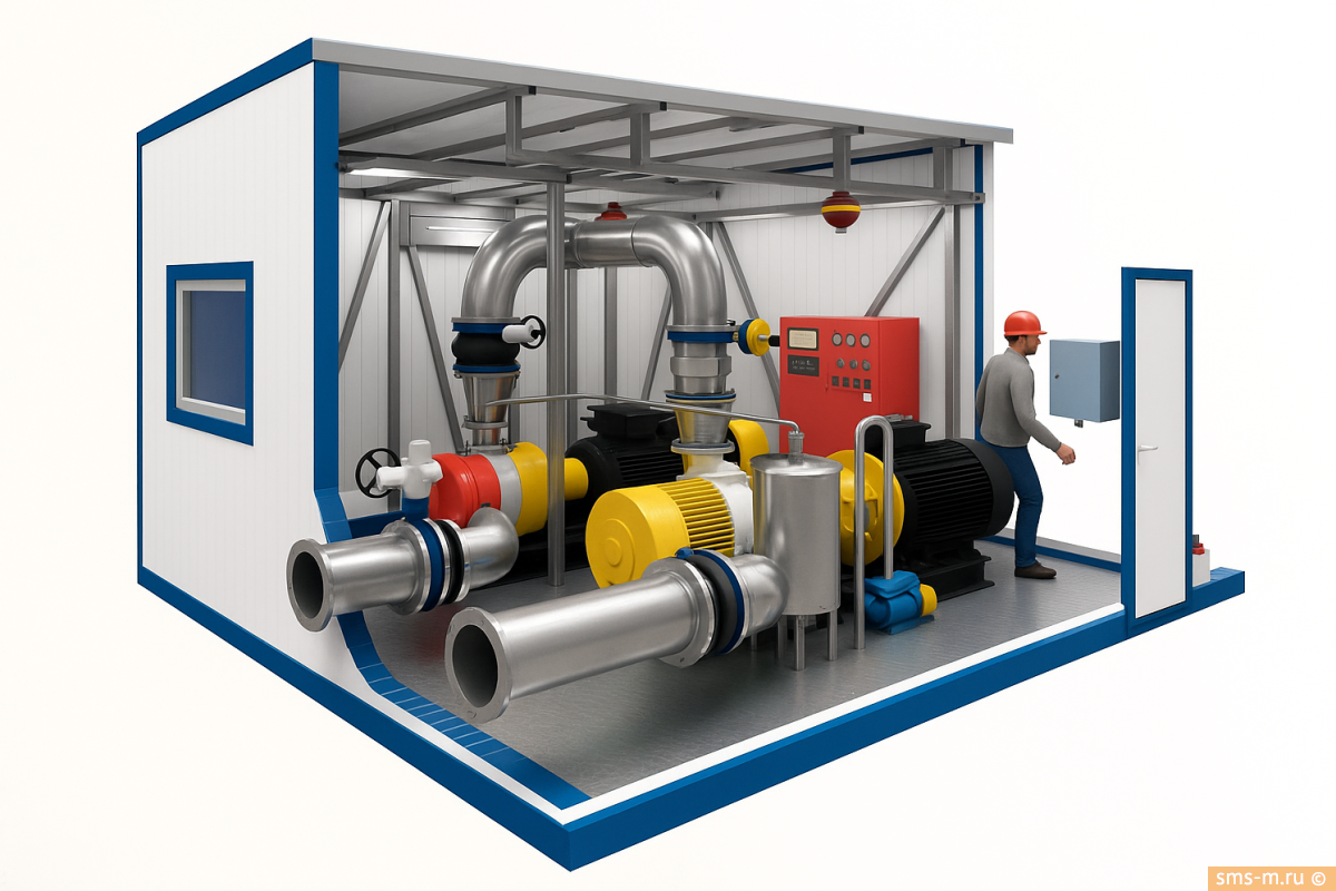 Фото Насосные станции водяного пожаротушения