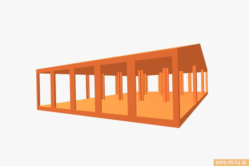 Фото Каркас штаба из 15 блок-контейнеров