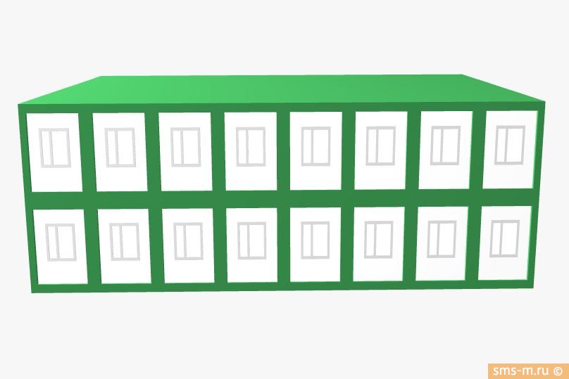 Фото Вариант основного фасада штаба