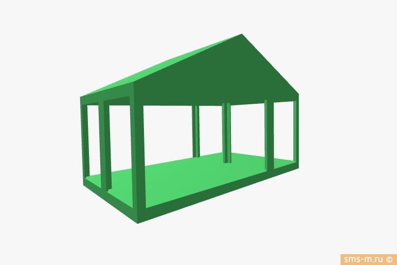 Фото Каркас штаба строительства 42 м<sup>2</sup>