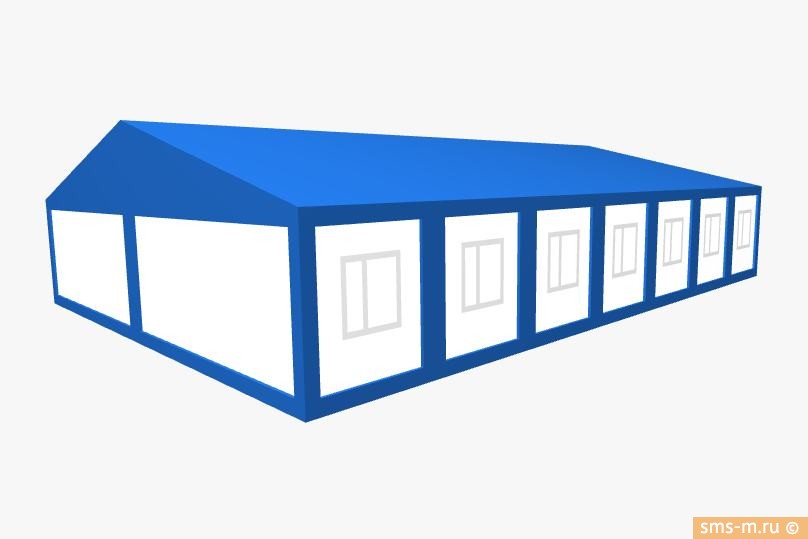 Фото Штаб из 14-ти блок-контейнеров