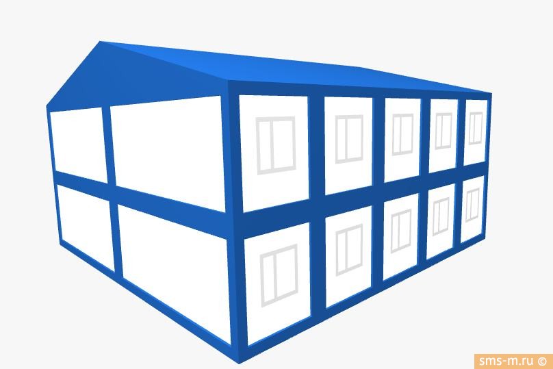 Фото Штаб из 20 блок-контейнеров