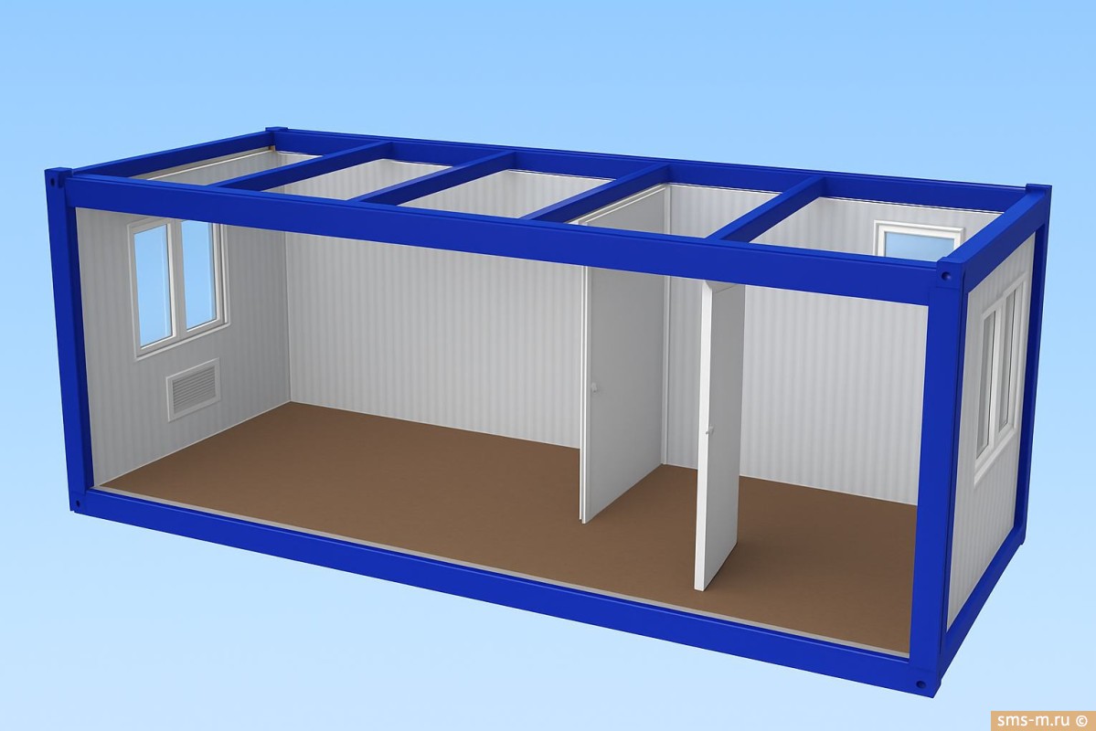 Фото Блок контейнер утеплённый (для севера)