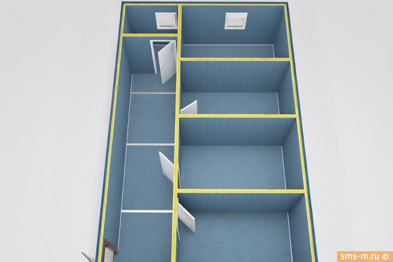 Фото Модульный офис на 84 м2