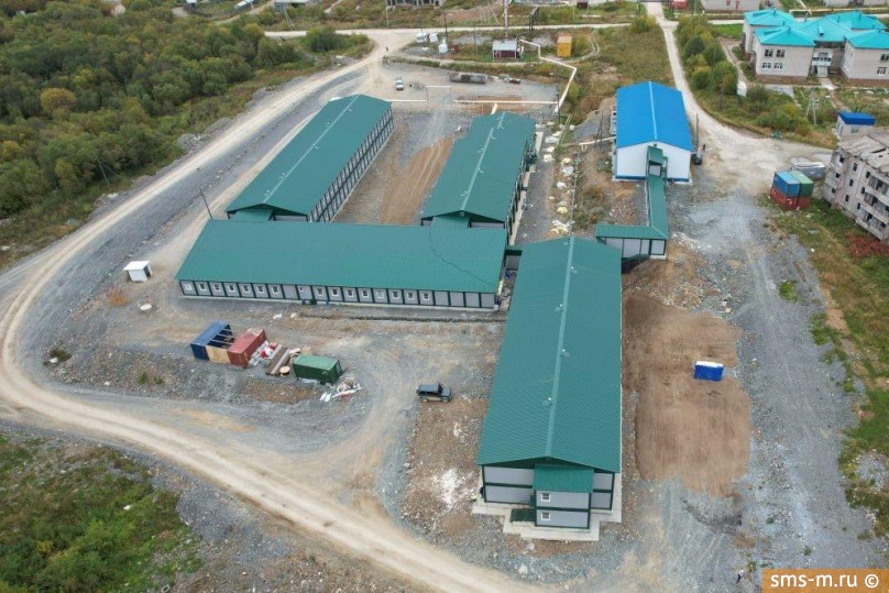 Панорама модульного городка