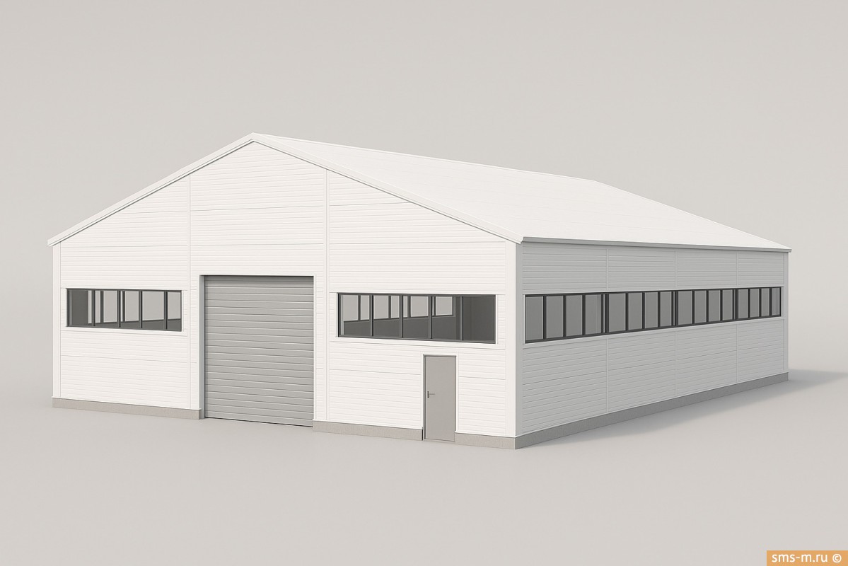 Фото Быстровозводимый ангар на 500 кв. м