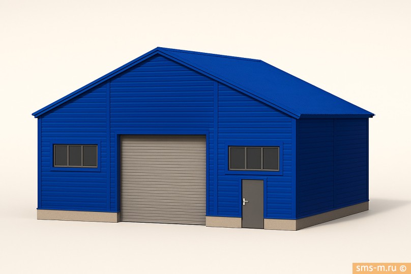 Фото Общий вид ангара 100 кв. м