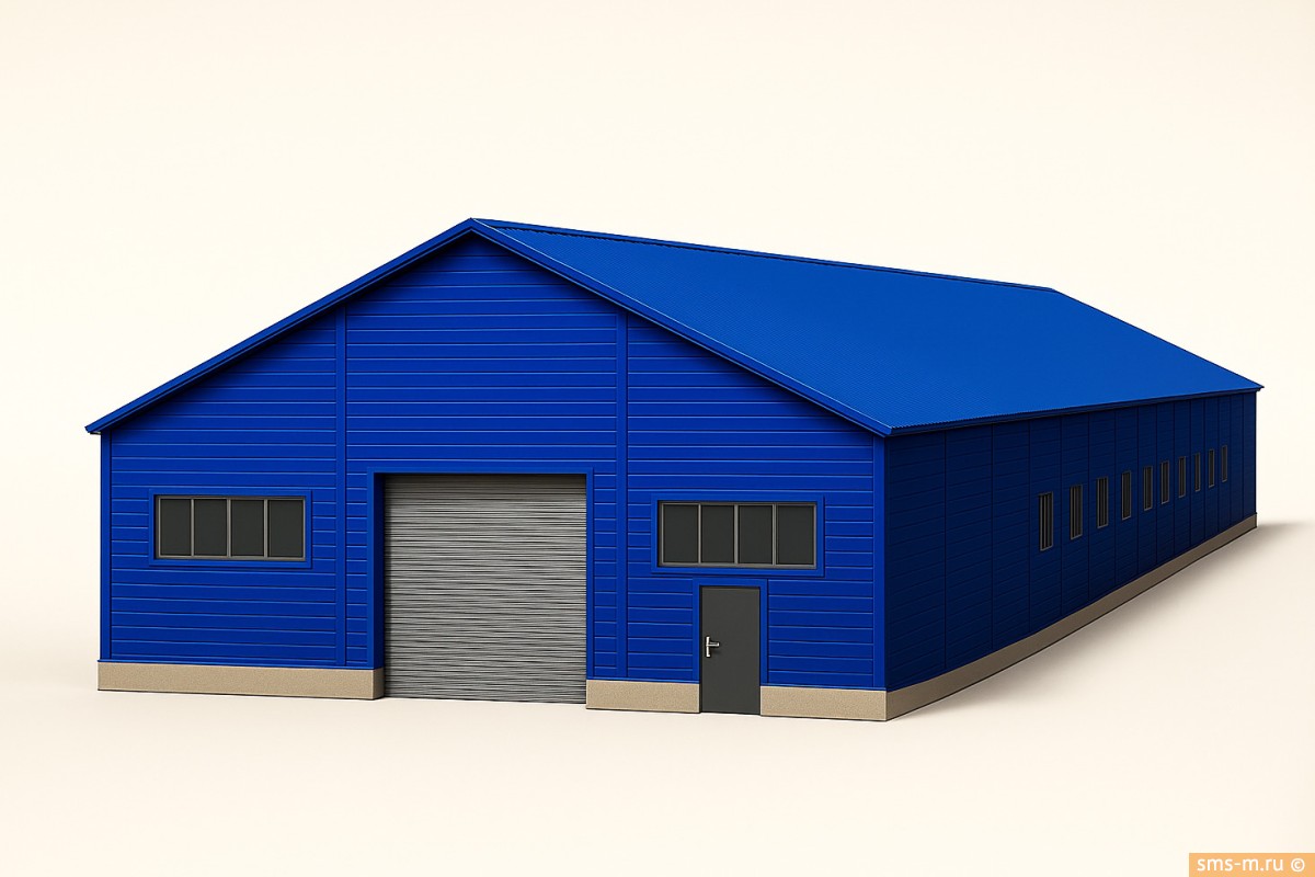 Фото Ангар 200 кв м - общий вид