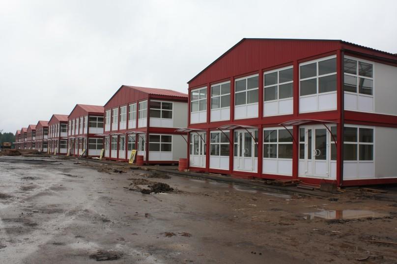 Construction site campus facilities