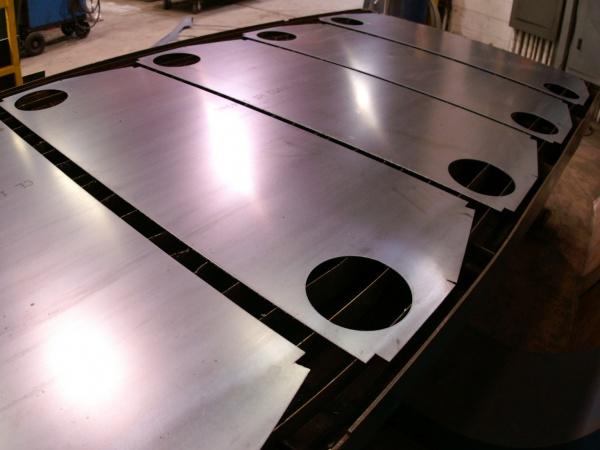 Фото Stainless steel cutting