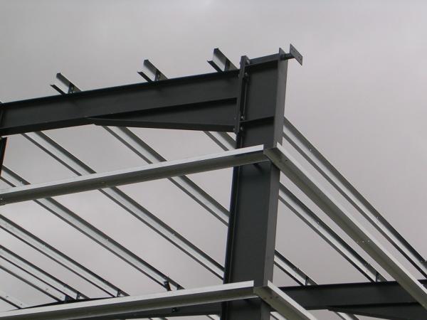 Фото An element of the hangar frame construction