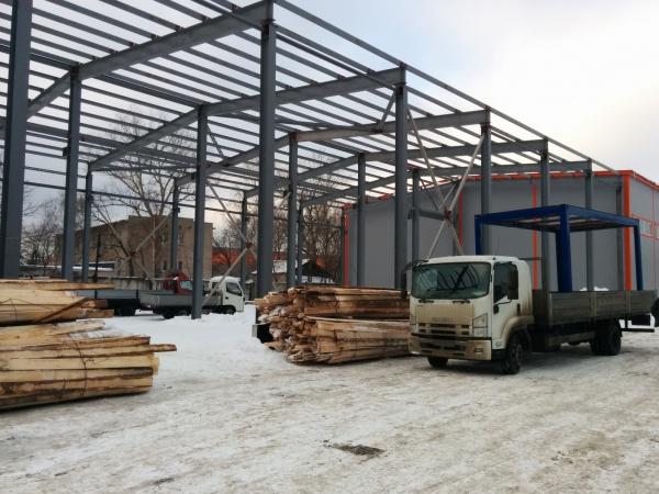 Фото Our new facility under construction