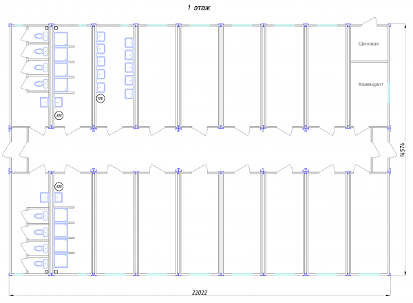 Фото Dormitory for 100 persons - 1st floor