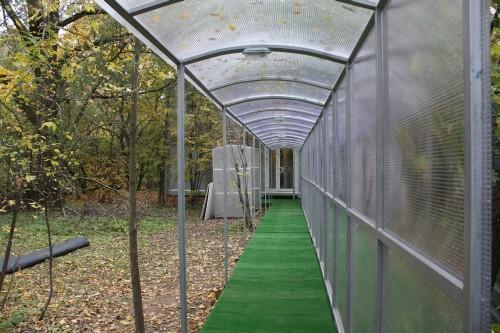Фото Large canopy on the way to the building