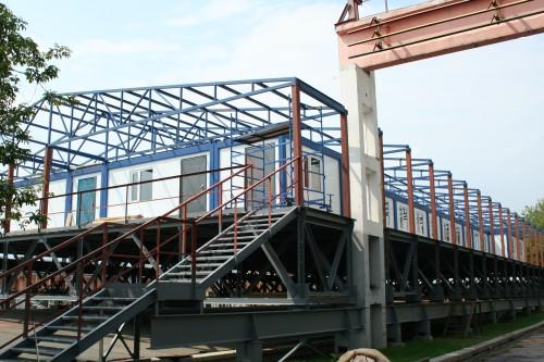 Фото A mounted roof frame - DSK-1 plant in Moscow