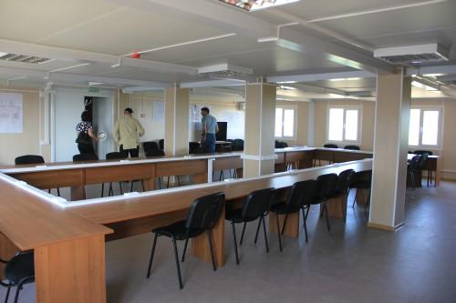 Фото A meeting room at the construction site office