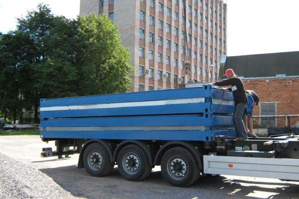 Фото Preapring for the transpacks unloading