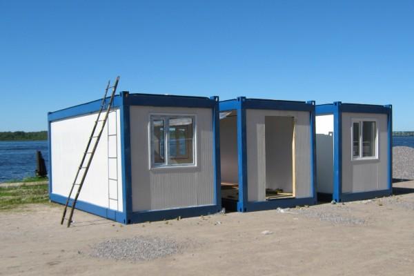 Фото The modules with the wall panels