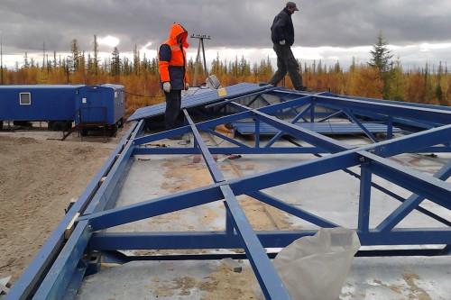 Фото Installing a pitched roof in Novy Urengoy
