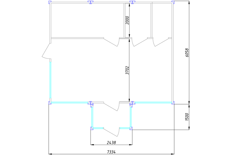 Фото Layout of the shopping pavilion