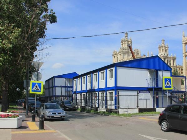 Превью Construction site office and dorm